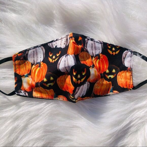 Brand New Halloween Kids Face Mask One Size‎ Adjustable Strap (KIDS MASK) - Picture 4 of 7